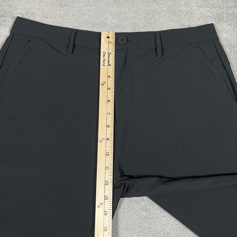 Legends Aviation Pants Mens 34 Black Athleisure Stretch Activewear Chino Golf - Picture 3 of 12
